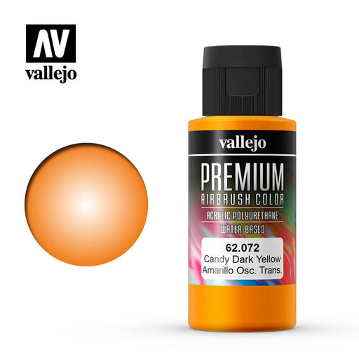 Vallejo Premium Color CANDY DARK YELLOW 60ml