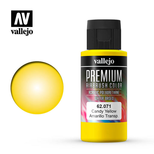 Vallejo Premium Color CANDY YELLOW 60ml