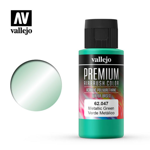 Vallejo Premium Color METALLIC GREEN 60ml
