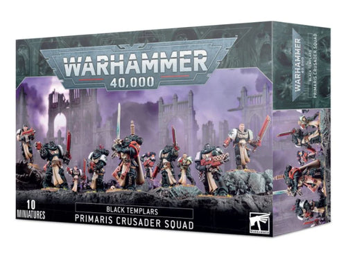 Warhammer 40K Black Templars Primaris Crusader Squad