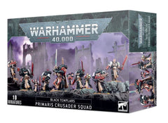 Warhammer 40K Black Templars Primaris Crusader Squad