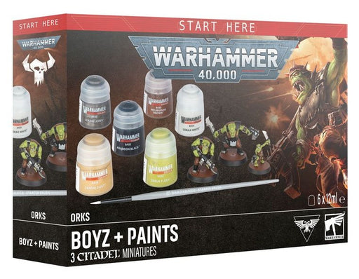 Warhammer 40K Orks and Paints