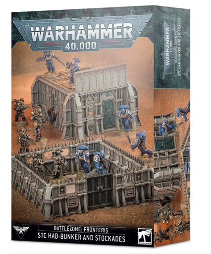 Warhammer 40K Battlezone Fronteris STC Hab-Bunker and Stockades