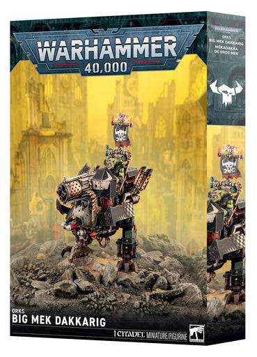Warhammer 40K Orks Big Mek Dakkarig
