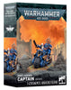 Warhammer 40K Space Marines Captain on Bike