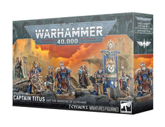 Warhammer 40K Ultramarines Captain Titus and The Wardens of Ultramar