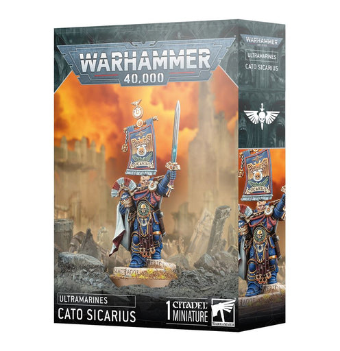 Warhammer 40K Ultramarines Cato Sicarius