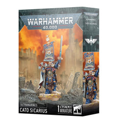 Warhammer 40K Ultramarines Cato Sicarius