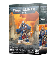 Warhammer 40K Ultramarines Marneus Calgar in Armour of Antilochus