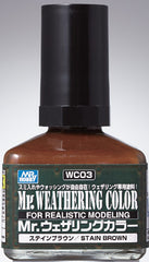 WC03 Mr. Weathering Color Stain Brown