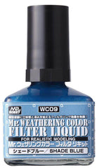 WC09 Mr. Weathering Color Filter Liquid Shade Blue (40ml)