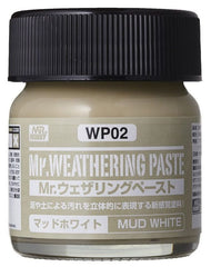 WP02 Mr. Weathering Paste Mud White (40ml)