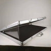 EVORETRO Trading Card Display Suitcase 24 x 20 x 3 Inch Aluminum/Acrylic Frame