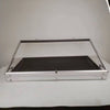 EVORETRO Trading Card Display Suitcase 24 x 20 x 3 Inch Aluminum/Acrylic Frame